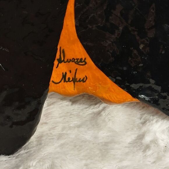 Signed Vtg. Paper Mache Clown - Picture 5 of 7